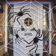 Load image into Gallery viewer, GABOSS Halloween Giant Spider Plush Scary Spider Toys for Kids Halloween Party Decorations or Haunted House Decor
